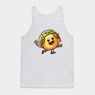 kawaii Taco cehees T-Shirt cute potatofood funny Tank Top